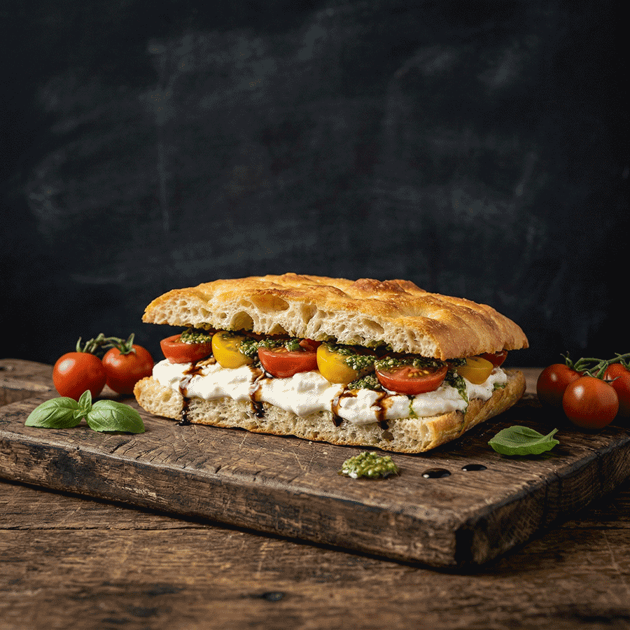 Schiacciata Nex Burrata Sunset